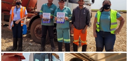 Alcoolvale: RH faz ação no campo em conjunto com a Saúde e Segurança do Trabalho
