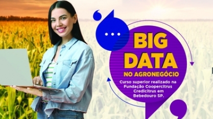 Abertas as inscrições para curso superior em Big Data no Agronegócio da Fatec