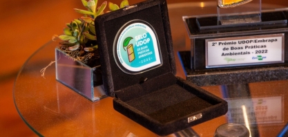 Usina Caeté - Unidade Paulicéia recebe Selo UDOP de Boas Práticas Ambientais 
