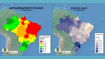 Sistema TEMPOCAMPO divulga boletim de outubro