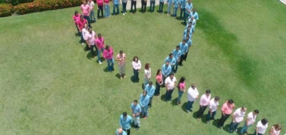 Usina Caeté - Outubro Rosa: Campanha levou informação e fez um alerta importante sobre a prevenção do Câncer de Mama