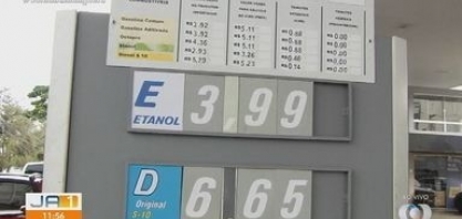 Etanol aumenta e preço já passa de R$ 3,99 em postos de Goiânia