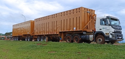 Delta Sucroenergia é a primeira usina do Brasil a obter AET para veículos de 11 eixos