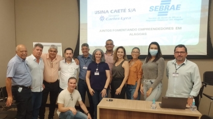 Pioneirismo: Usina Caeté e Sebrae/AL concluem primeira etapa do projeto que traz benefícios aos clientes da empresa