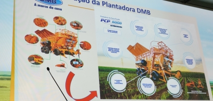Plantadora automatizada da DMB evolui e proporciona um plantio mecanizado com mais excelência