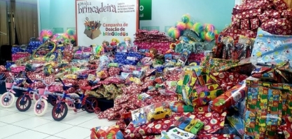 Biosul reforça corrente solidária com doação de brinquedos para a campanha “Divida a Brincadeira”