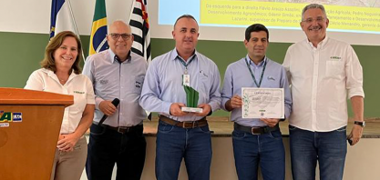 Usina estiva se destaca novamente em premiação por excelência dos canaviais