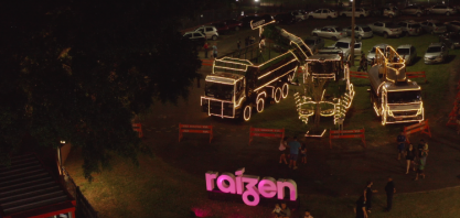 Raízen ilumina Natal Barra Magia e apresenta atrações especiais