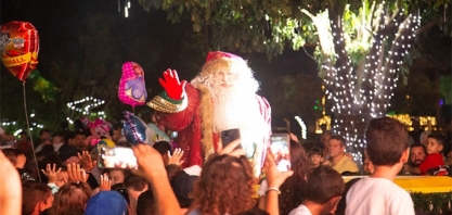 Usina São José da Estiva: Chegada do Papai Noel - Uma noite mágica e emocionante