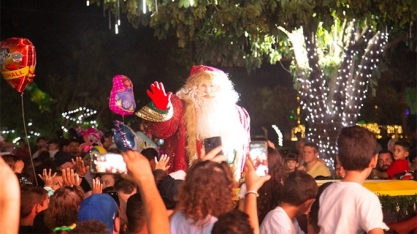 Usina São José da Estiva: Chegada do Papai Noel - Uma noite mágica e emocionante
