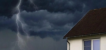 Semana começa com raios, rajadas de vento e risco de granizo