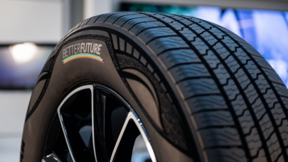 Goodyear apresenta pneu com 90% de materiais sustentáveis e aprovado para estradas