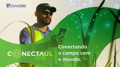Projeto de conectividade da Usina Lins leva internet ao campo