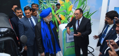 Etanol é o combustível verde do futuro na Índia, diz ministro Puri