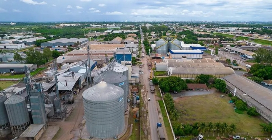 Setor industrial cresce em MT — Foto: Daniel B. Meneses/Secom-MT