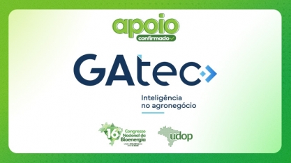 GAtec renova apoio cultural para o 16º Congresso Nacional de Bioenergia; evento da UDOP acontece em julho