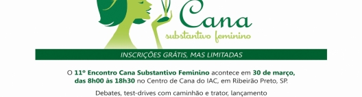 Abertas as inscrições para o 11º Encontro Cana Substantivo Feminino