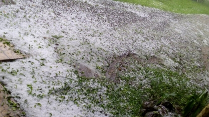 Granizo, temporais e frente fria; confira a previsão do tempo