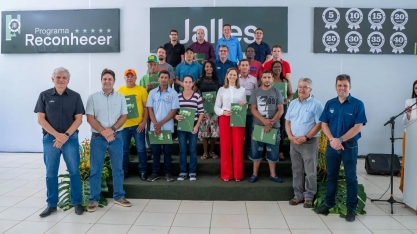 Jalles promove Programa Reconhecer para valorizar colaboradores por tempo de empresa