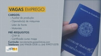 Usina sucroenergética oferece 200 vagas de emprego em Goiás