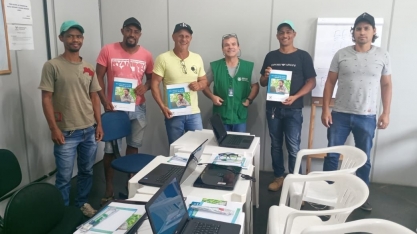 Alcoolvale: colaboradores participam de curso de inclusão digital rural