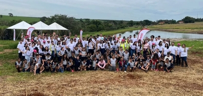 Para comemorar Dia da Água, Tereos realiza ação de recuperação de nascente em Monte Azul Paulista