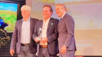 Usina Coruripe recebe prêmio Hugo Werneck de meio ambiente