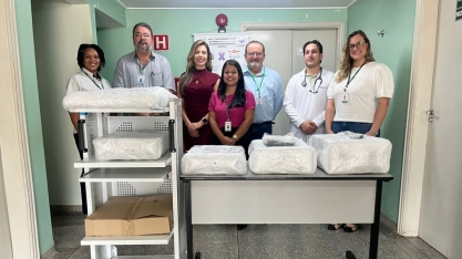 Adecoagro realiza entrega de torre de videolaparoscopia ao Hospital Regional de Nova Andradina