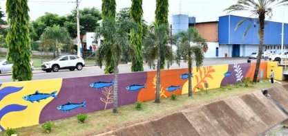 Tereos apoia projeto de mural urbano em Olímpia em comemoração aos 120 anos da cidade