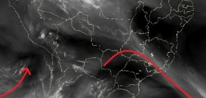 Jato subtropical, pancadas e até 150 milímetros de chuva; confira a previsão