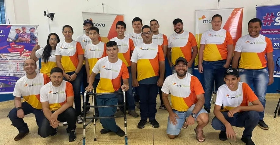 Segunda turma de pessoas com deficiência no Programa de Inclusão da Atvos Divulgação / Atvos