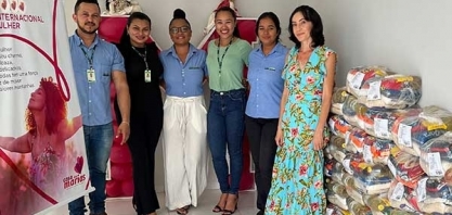 Casa das Marias recebe cestas da Agro Serra
