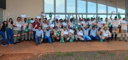 Usina Santa Adélia chega ao fim de mais uma turma do Projeto Transformar