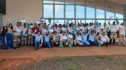 Usina Santa Adélia chega ao fim de mais uma turma do Projeto Transformar