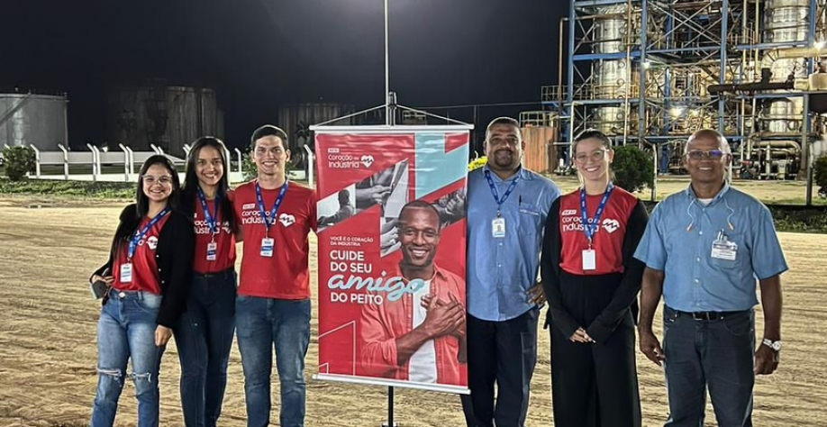 No total, 500 colaboradores da unidade industrial foram beneficiados - Foto: Assessoria