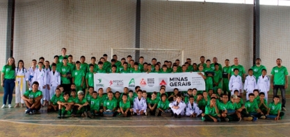 Bioenergética Aroeira realiza entrega de uniformes para as crianças do Projeto Social 