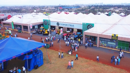 Com um dos maiores estandes, Coopercitrus confirma presença na Agrishow 2023