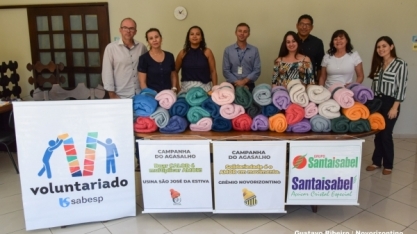 Campanha do agasalho entrega 952 mantas