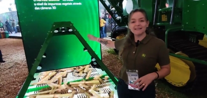 Monitor de produtividade em tempo real é destaque da John Deere na Agrishow 2023