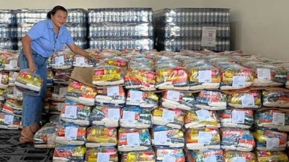 Agro Serra doa sete toneladas de alimentos para maranhenses