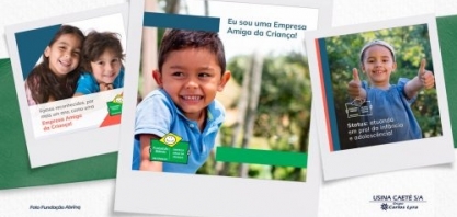 Usina Caeté é recertificada pela Fundação Abrinq