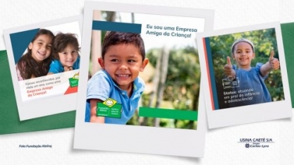 Usina Caeté é recertificada pela Fundação Abrinq