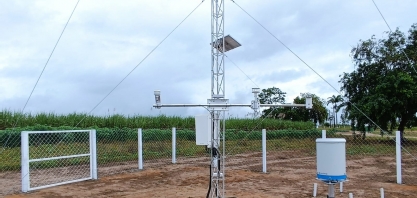 Asplan integra rede pioneira de monitoramento de clima urbano da Paraíba com ponto de apoio na Estação de Camaratuba