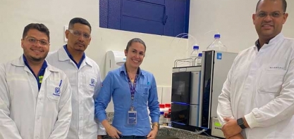 Laboratório da Usina Pagrisa conta com equipamento de última geração para medição concentração de açúcares no etanol e em todo o processo produtivo