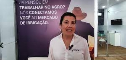 Netafim dedica espaço na Agrishow para fazer entrevistas e falar sobre carreiras com os visitantes