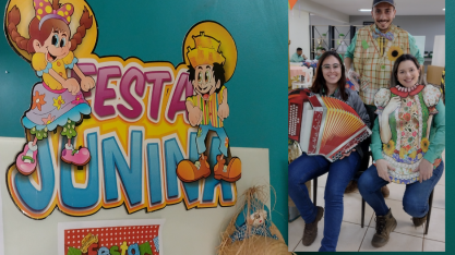 Da Mata em clima de Festa Junina