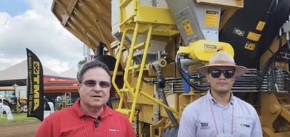 Plantadora de Cana da TMA apresenta o que há de mais moderno no mercado bioenergético