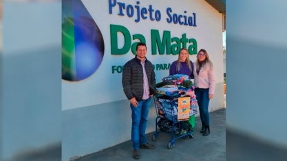 Campanha do Agasalho 2023: Da Mata contribui com doações