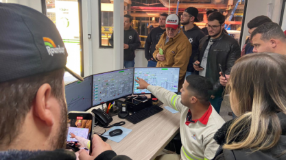 Estudantes da Unifipa visitam a Usina Estiva