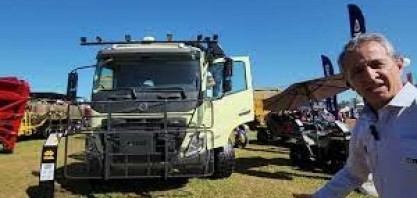 TMA e Volvo lançaram na Agrishow 2023 caminhão canavieiro autônomo modelo FMX de 380 cavalos